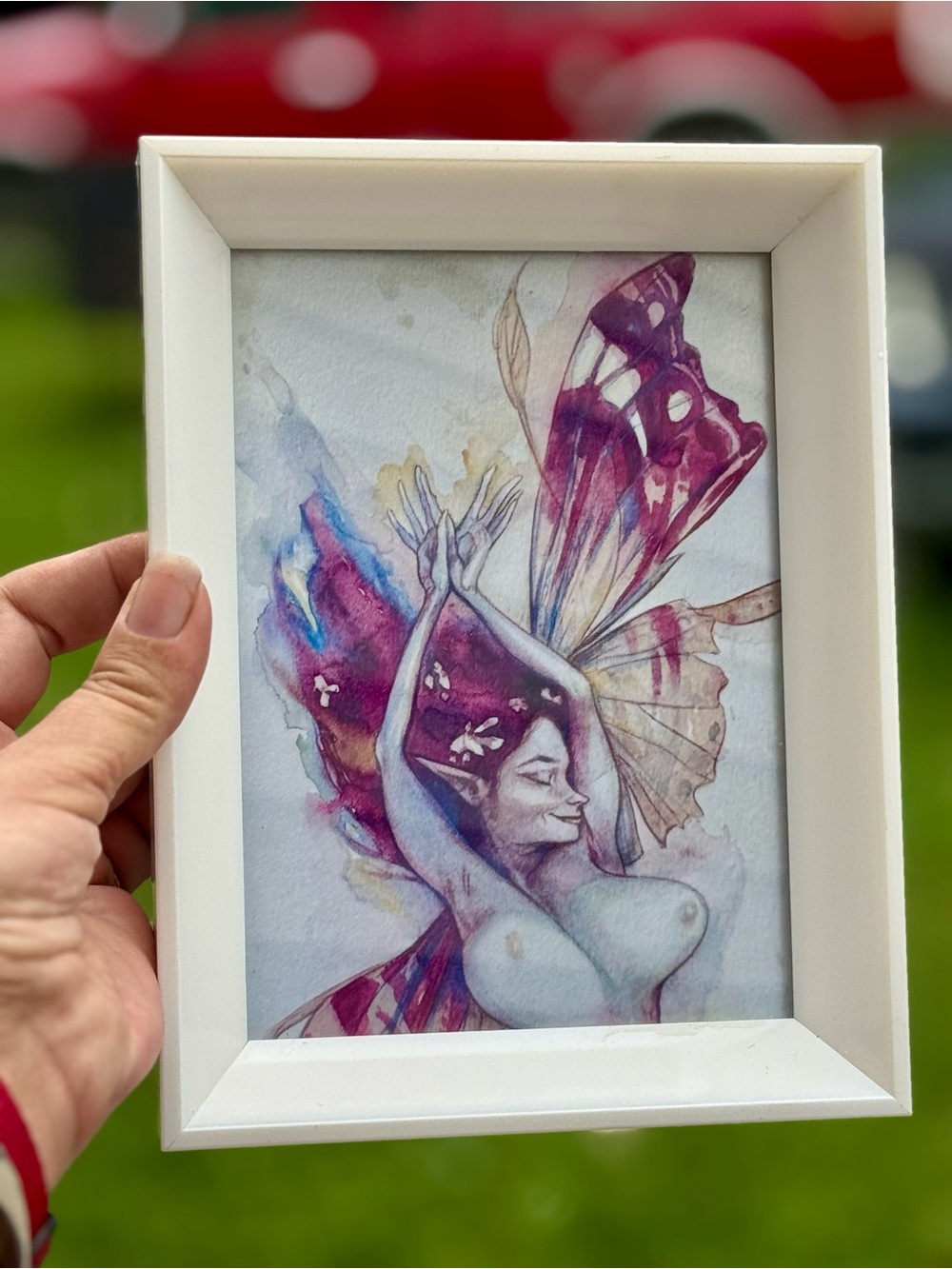 Lady Cottington’s Pressed Fairy Book Framed Art Print 5x7 Umbra
